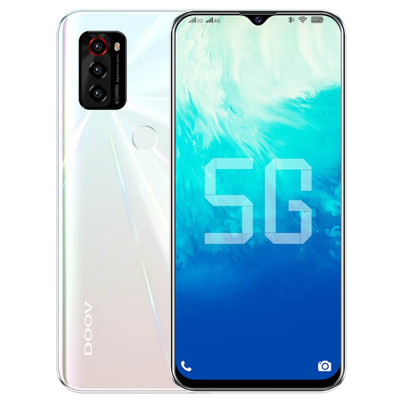 朵唯 5g手机 Mate40 Pro Max 智能手机 双模5G全网通 移动联通电信 鼎桥手机充电口 雾月白 8G+128G