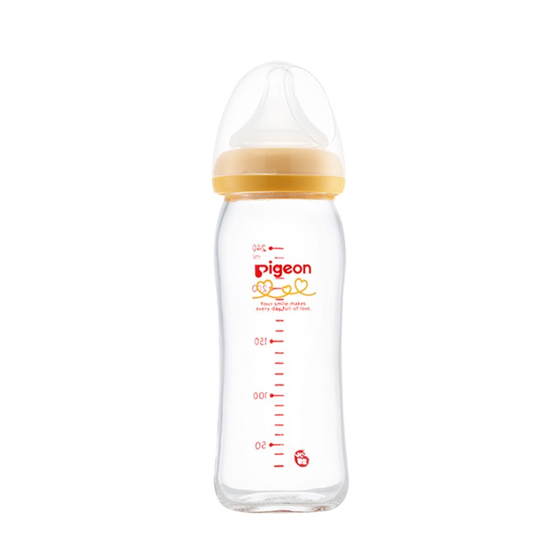 贝亲Pigeon新生儿宝宝婴儿玻璃奶瓶玻璃奶瓶是否有裂痕？