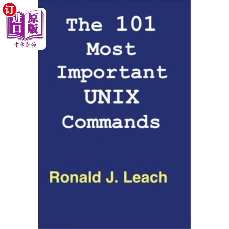 海外直订the 101 most important unix and linux commands: large