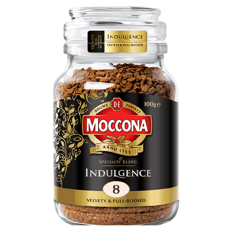 摩可纳Moccona 咖啡馆冻干速溶黑咖啡无添加糖 100g
