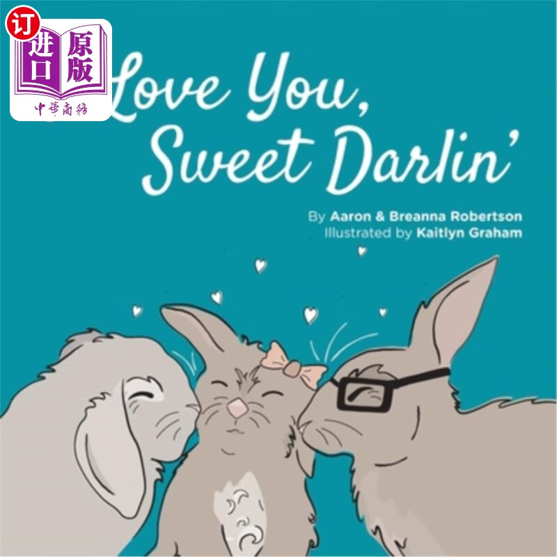 海外直订i love you sweet darlin 我爱你亲爱的亲爱的