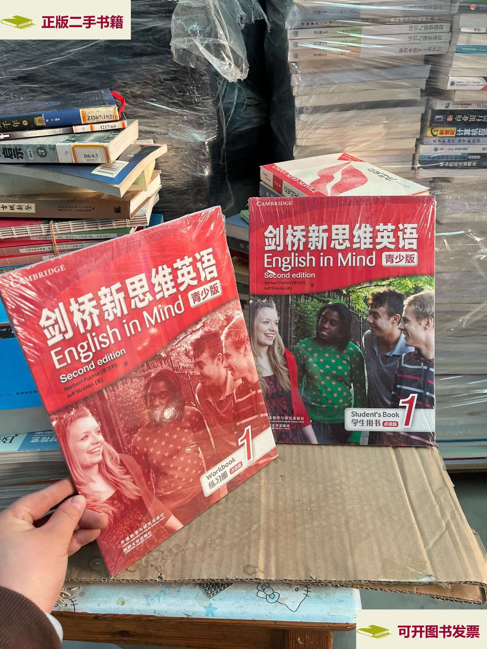 【二手9成新】剑桥新思维英语 青少版 学生用书 练习册 /奥地利 外语