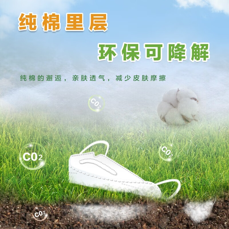 华诺救生 成人KN95防护口罩柳叶型 纯棉里层亲肤透气双层熔喷独立包装 成人柳叶型粉色×20只 临期慎拍