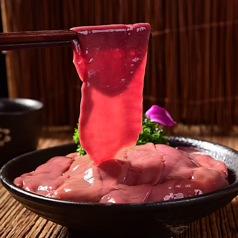 品京鲜  大刀腰片重庆火锅食材生腰子涮火锅串串冒菜爆炒菜品250克