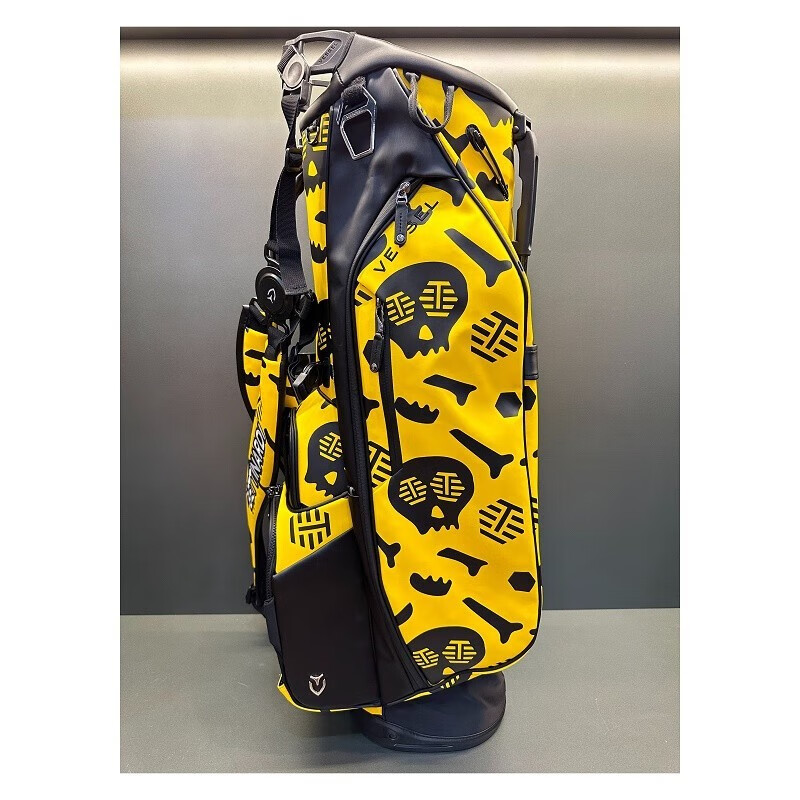 BETTINARDI贝特纳蒂高尔夫球包支架包25周年VESEL联名款8.5寸6格球包 黄色
