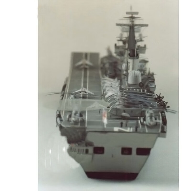 装饰几何艺术模型儿童成人创意礼物 1:400英国无敌号航空母舰(52cm)