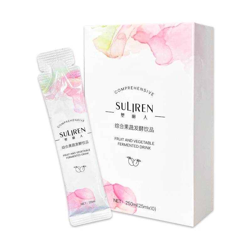 彩韵诗塑丽人酵素饮综合果蔬发酵饮品胶原蛋白肽复合果汁饮料紧致套盒