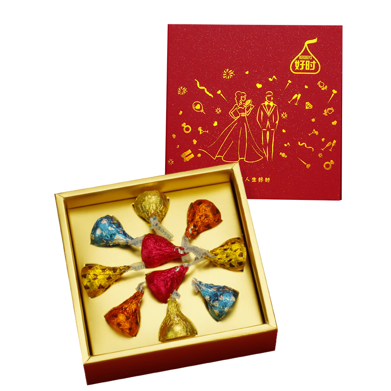 ��ʱ��Hershey��s���ɿ���ϲ�ǳ�Ʒ���װ10����ʽ�ƺ췽�л�����Ϧ���˽ڽ������� 10�����л���/��һ���/�̼Ҵ��� 8.18Ԫ