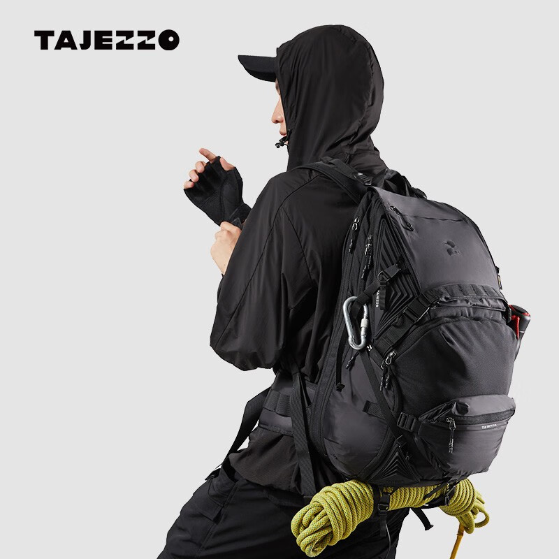 探迹者（TAJEZZO）N7PRO户外休闲旅行防泼水大容量电脑双肩运动登山包使用感如何?