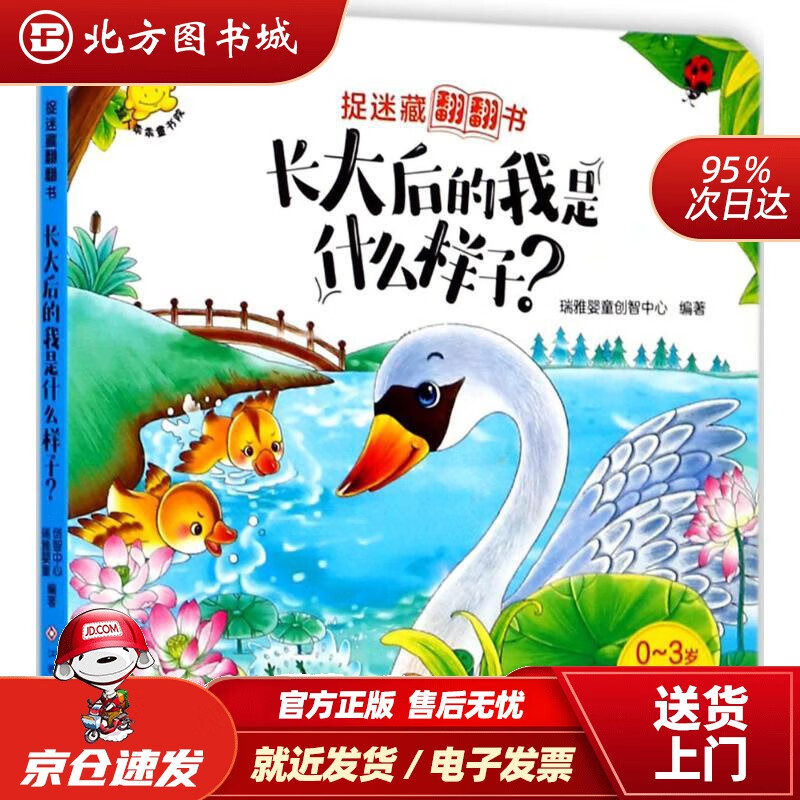 【正版现货】捉迷藏翻翻书.长大后的我是什么样子?