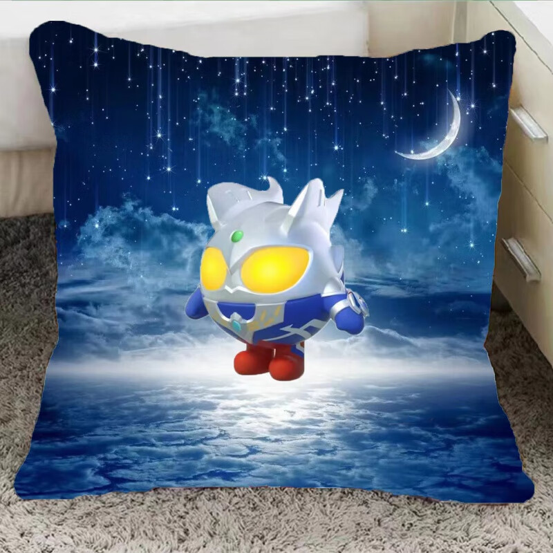 2024新款奥特曼抱枕被子蛋仔奥特曼赛罗迪迦泽塔抱枕被毛毯办公室