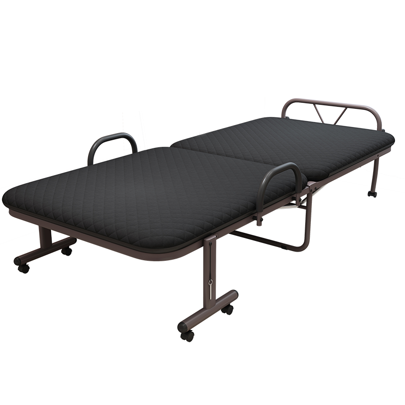 顺优折叠床沙发床单人午休床海棉午睡床 陪护床行军床午睡神器可移动加床90cm宽 SY-90