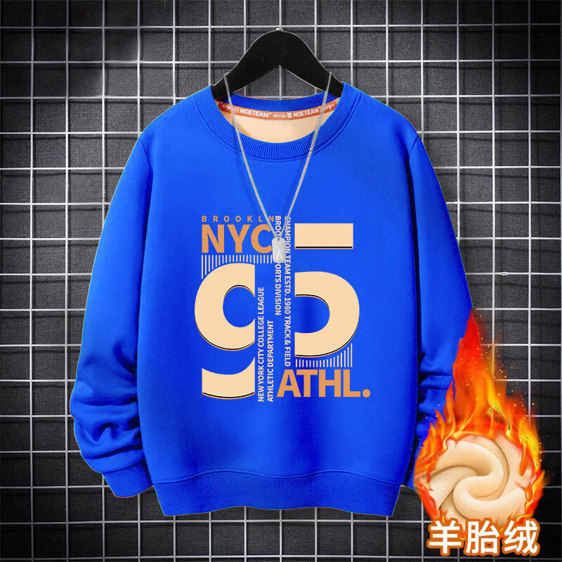 nasalike胖童装男童加肥加大冬装保暖上衣12-15岁大童宽松男孩加绒