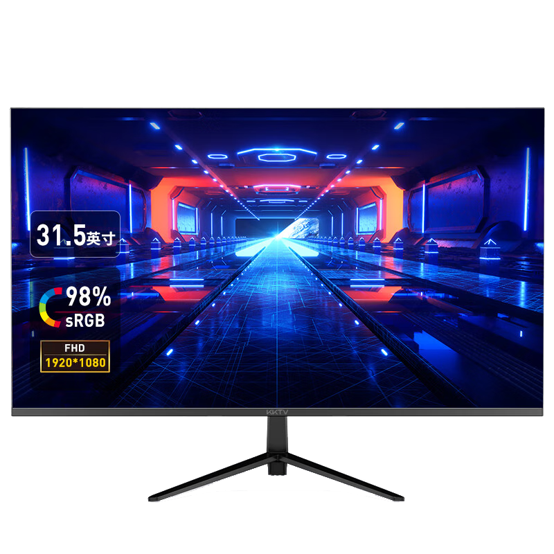 ���ڲ�����KKTV 31.5Ӣ�� �칫��ʾ��  75Hz ΢�߿� ���ӽ� �����Ⱞ�� �ɱڹ� ���õ�����ʾ�� K32ZH