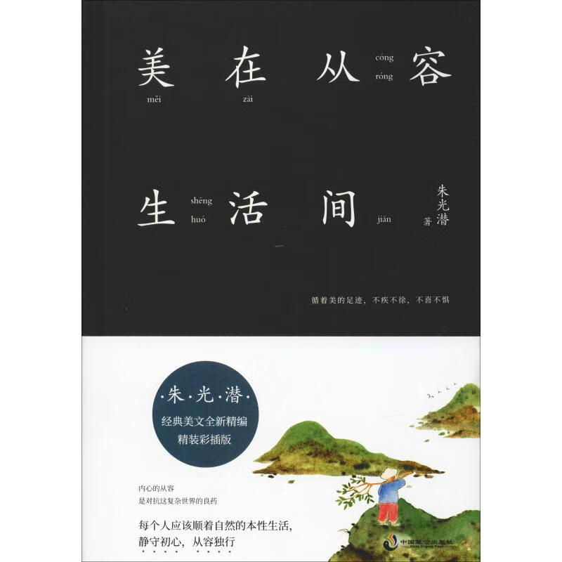 美在从容生活间 精装彩插版 朱光潜 书籍