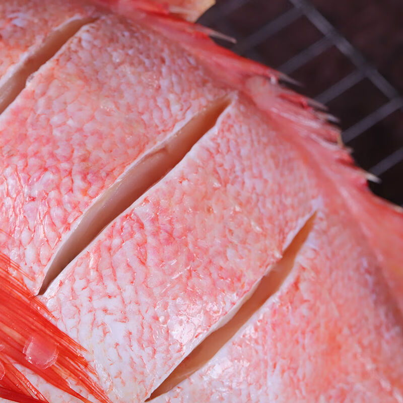 伯贤 红石斑鱼整条速冻深海大眼鱼富贵鱼大龙胆鱼海鲜水产刺少肉多 一