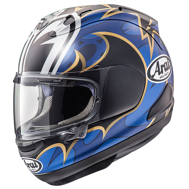 Arai RX-7X摩托車頭盔機(jī)車賽車男跑盔女賽道騎行GP選手騎行全盔夏季 啞黑 M（適合頭圍57-58）