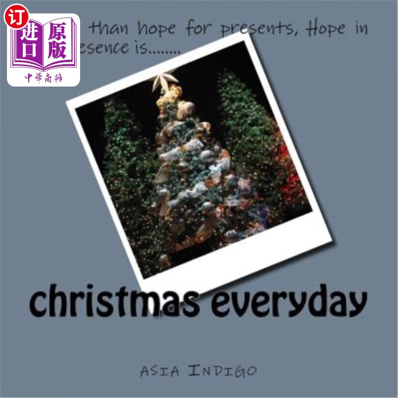 海外直订christmas everyday 圣诞节的日常