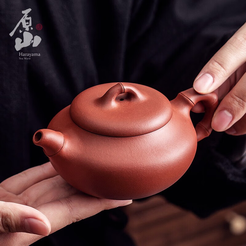 原山宜興紫砂壺純全手工紫砂壺 國工吳建強竹節(jié)壺 原礦紫泥紫砂壺套裝