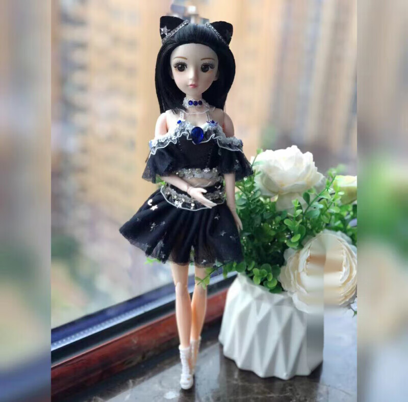 娃娃斗罗大陆小五超萌可爱小兔舞公主女孩生日礼物纯手工 朱竹清标准