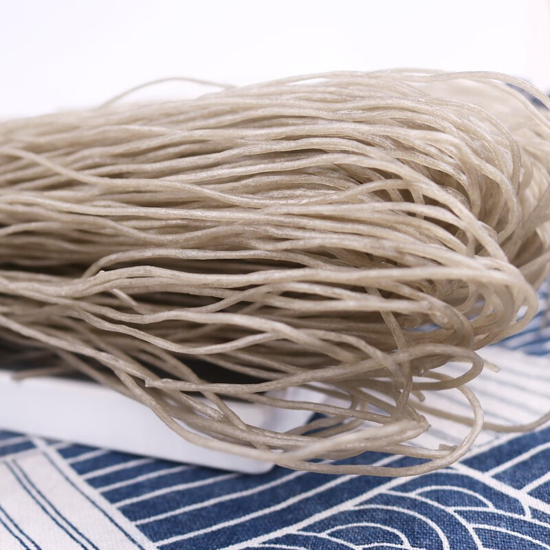 千畅安台州绿豆面纯手工红薯粉丝番薯粉条散装浙江临海特产沙蒜豆面 2