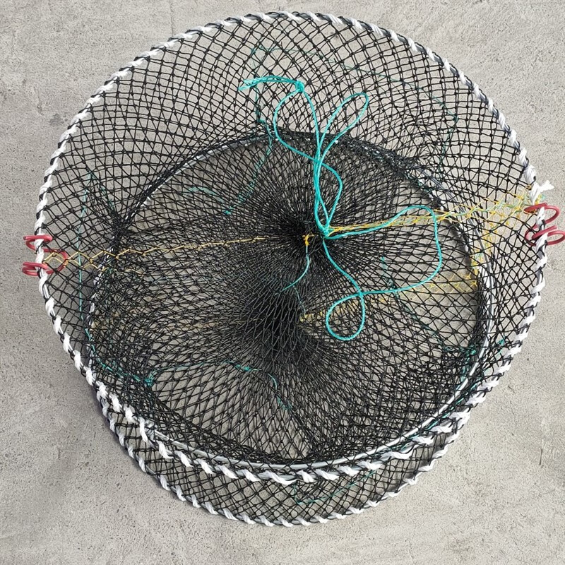 慕旅 螃蟹笼子海用蟹笼捕蟹笼加粗海用折叠蟹笼海