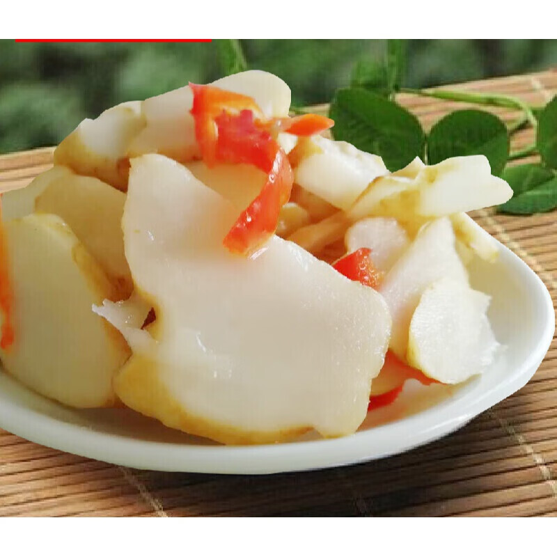 虎钢馋江西婺源特产酸洋姜农家自制手工泡菜坛洋姜新鲜芋腌洋姜500g