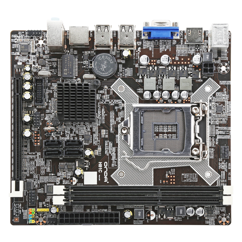 昂达(onda)h81c v6(intel h81/lga1150) 办公娱乐优选 主板 319元