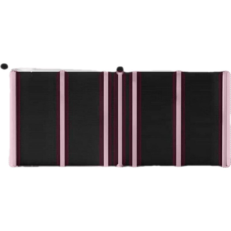 古雷诺斯 折叠床单人床 躺椅午休午睡床加棉垫子 办公室简易便携陪护床 多功能行军床 摆摊地摊床 N629-07-蓝白条80CM