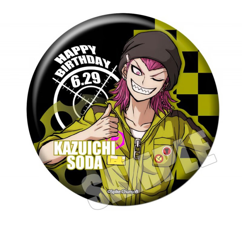 弹丸论破v2周边狛枝凪斗cos十神白夜动漫胸章徽章吧唧挂件勋章c  左右