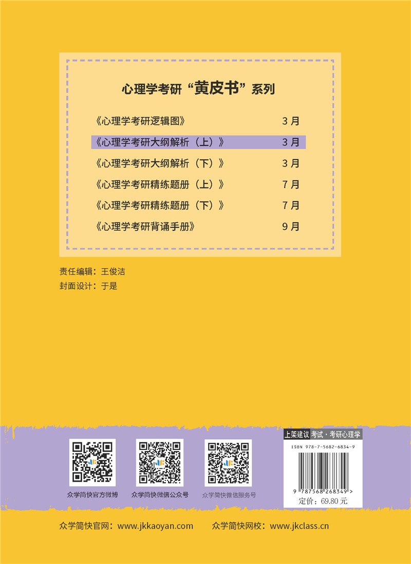 心理学考研大纲解析（上）详情图
