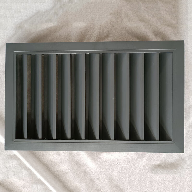 哩嗹啰嗹单双层加护空调铝合金百叶排风罩系统百叶窗