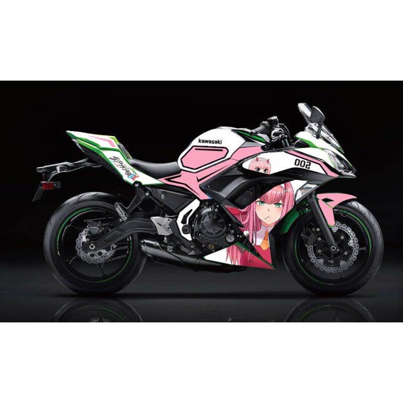 川崎ninja650,川崎ninja650极速 适用于川崎忍者650改装贴花ninja650全车贴纸3m材质定制车贴定制 川崎