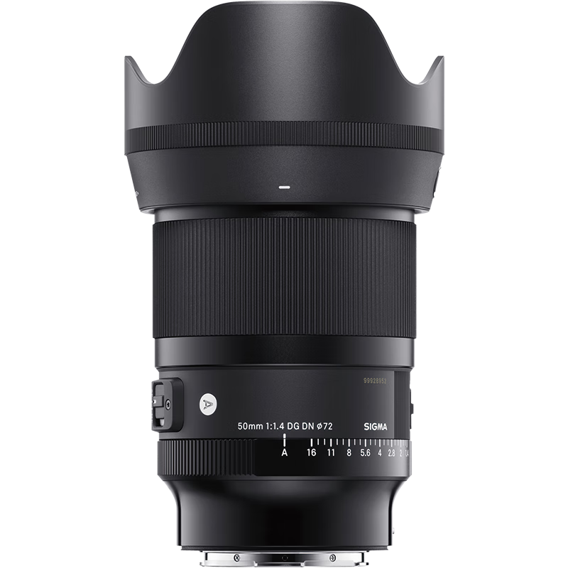������SIGMA��Art 50mm F1.4 DG DN ȫ����΢�� ���Ȧ������ͷ ����Ф��ֱ��������E���ڣ�