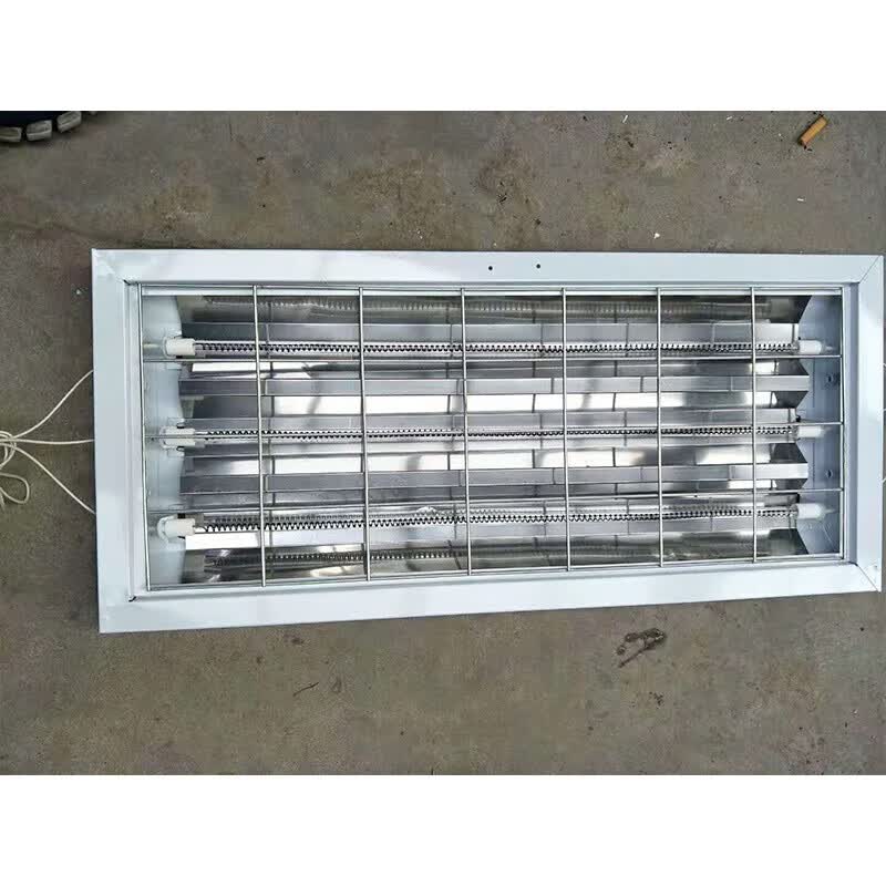 允和美 汽车喷烤漆房烤灯高温房铁加热灯管380v豪华防爆油漆灯配件 三管带网碳纤维烤灯属于什么档次？