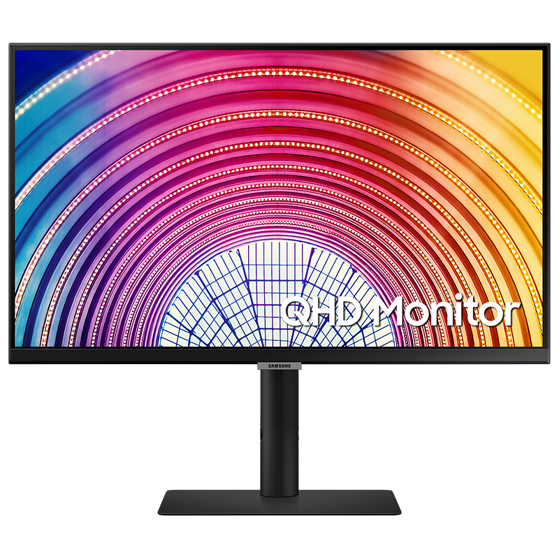 三星（SAMSUNG）23.8英寸 2K IPS技术 FreeSync HDR10 可壁挂 旋转升降底座 S60A 电脑显示器 S24A600NWC100020100482