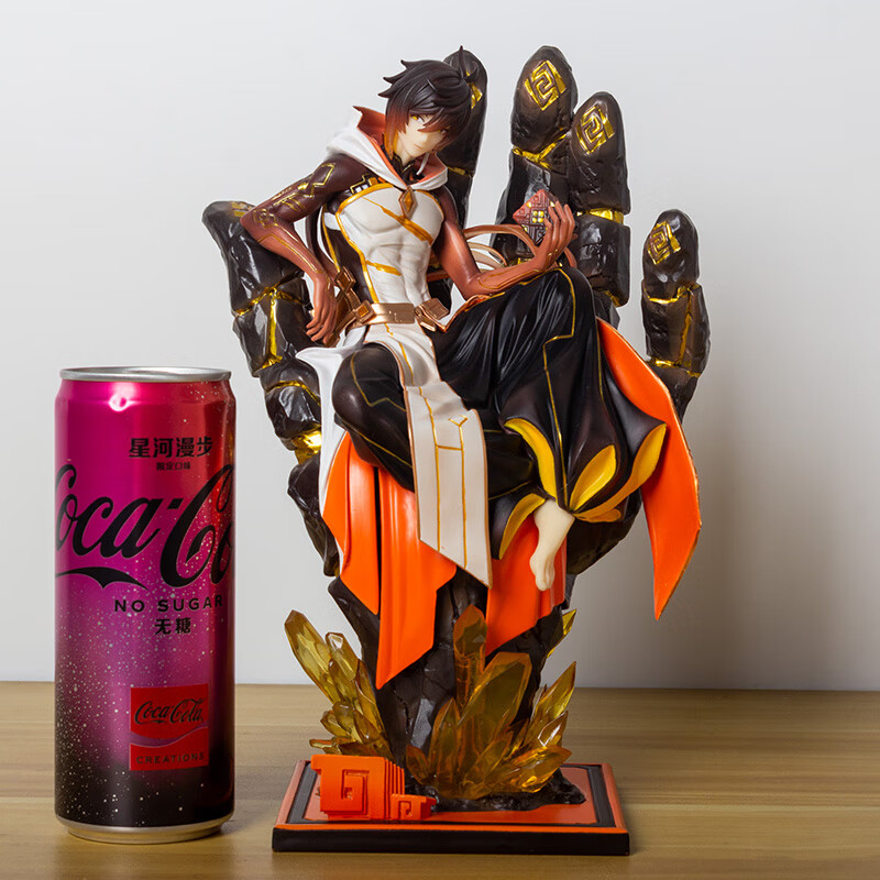 梦不落钟离神装原神手办尘世可赴模型尘世闲游动漫二次元游戏周边摆 