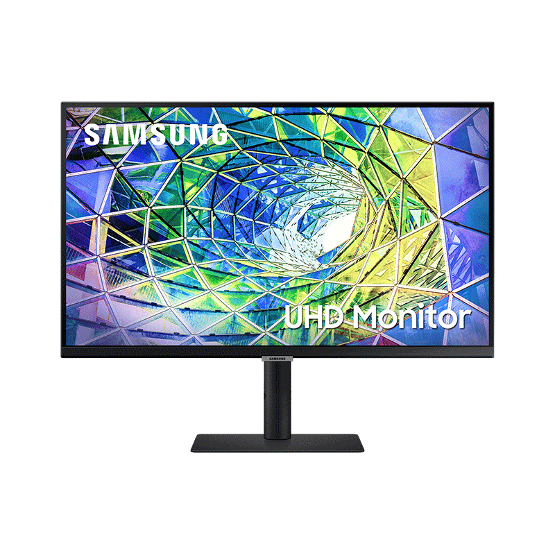 三星（SAMSUNG） 27英寸4k显示器 IPS液晶设计办公直播旋转竖屏电竞游戏台式电脑屏幕ps5 黑色S27A802UJC 带Type-c