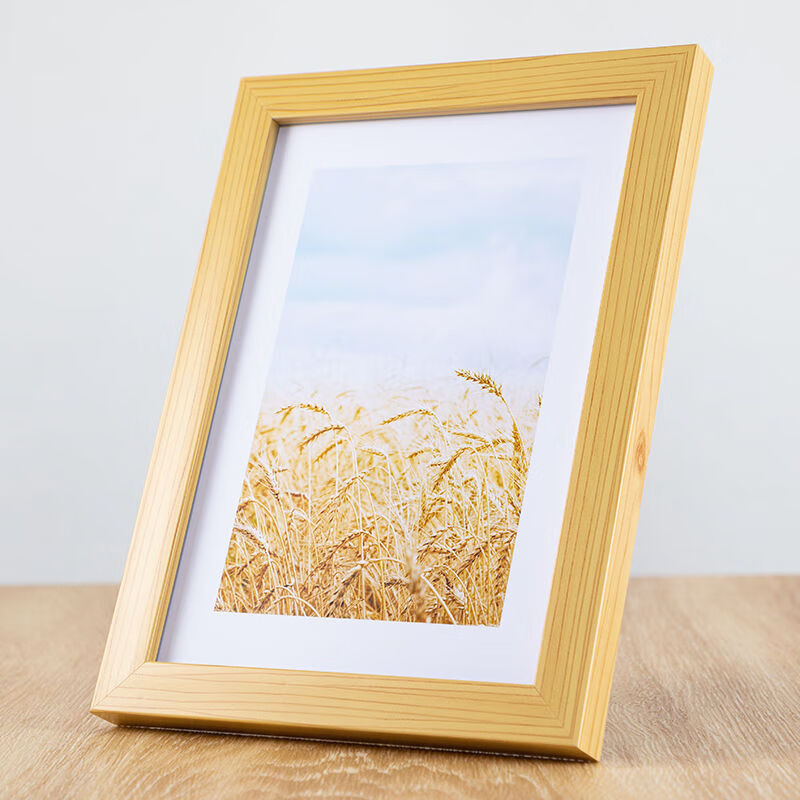 寸10寸a4画框两用挂墙相框照片墙相框 原木色 7寸【13*18cm】横竖摆台
