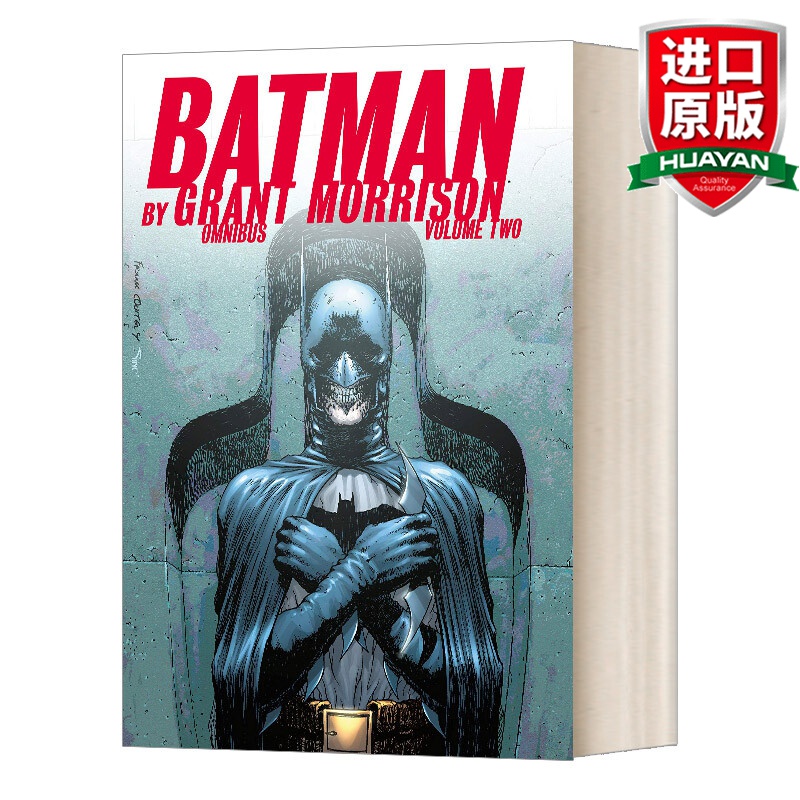 Batman by Grant Morrison Omnibus Vol. 2 英文原版 蝙蝠侠新版漫画合集2精装收藏版 DC漫画 英文版 进口英语原版书籍