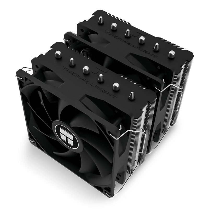 利民(thermalright) pa120 se绝双刺客 6热管散热器 双塔双平台cpu
