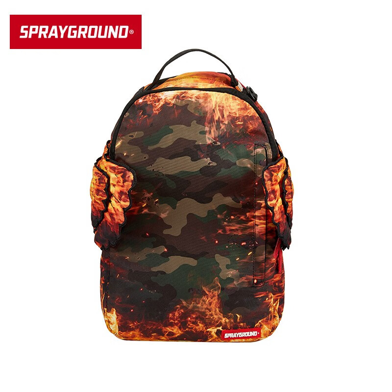 6英电脑包男女潮牌中性校园 黄色