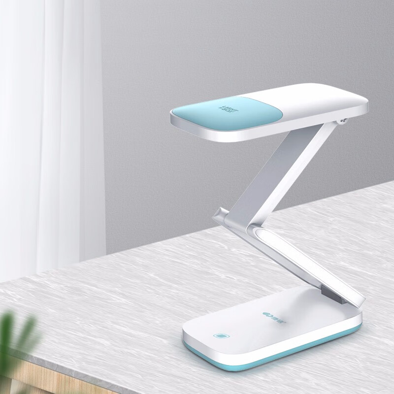 康铭台灯led学生学习专用充电超长续航工作寝室阅读折叠便携读写灯