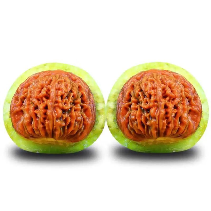 旭杉斯 文玩核桃青皮 官帽苹果园白狮子四座楼满天星磨盘蛤蟆头将军