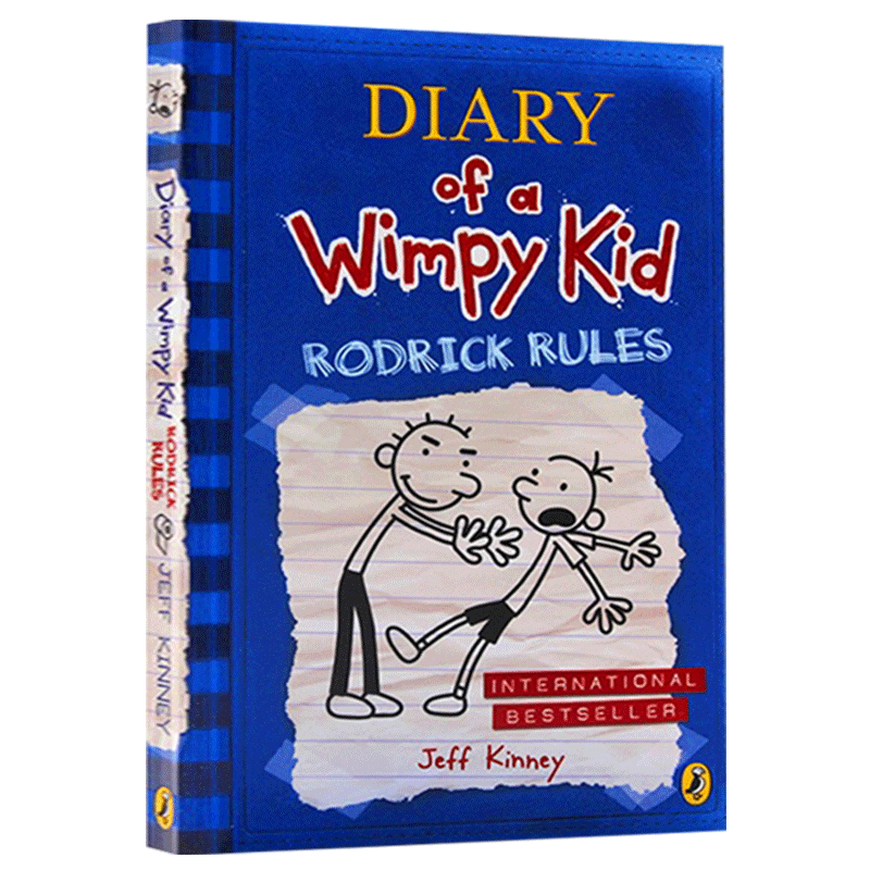 小屁孩日记英文原版全套Diary of a Wimpy Kid 1-16册Jeff Kin 小屁孩日记2
