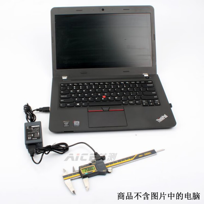 (连接电脑数显卡尺) 数据输入excel word无需安装软件usb接口 整套(配