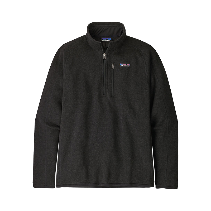 巴塔哥尼亞（Patagonia）Better Sweater男士戶外保暖套頭抓絨衣25523 黑色 M