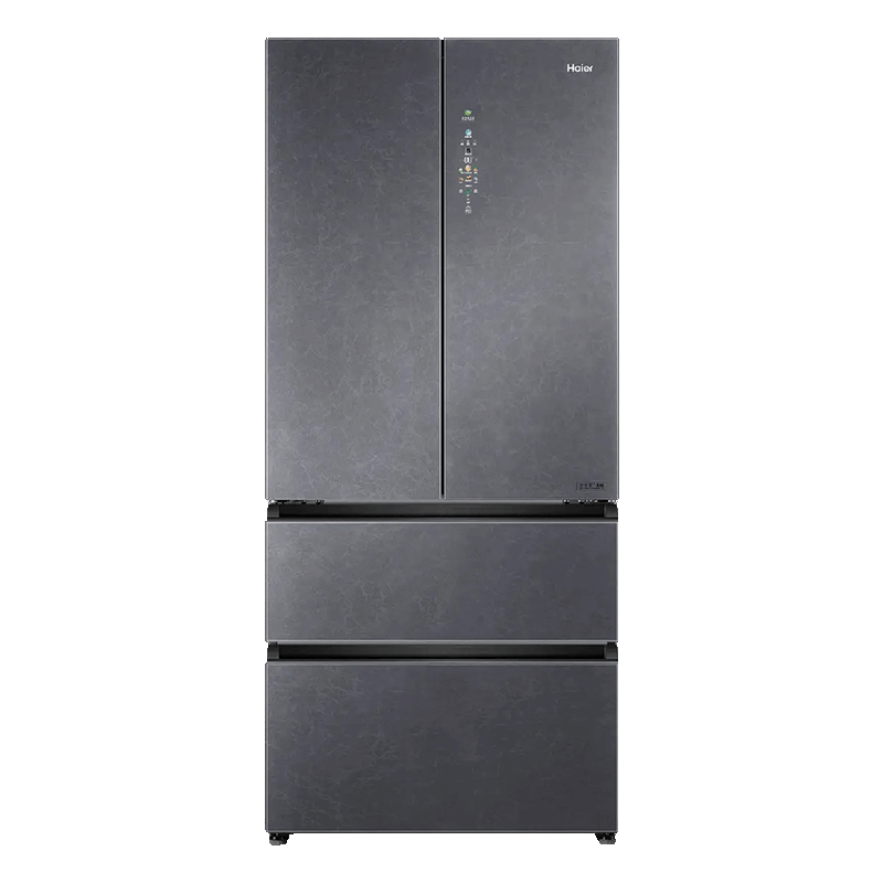 海尔（Haier）冰箱553升四开门法式多门一级能效双系统零距离嵌入全空间保鲜超净系统冰箱BCD-553WGHFD14SGU1
