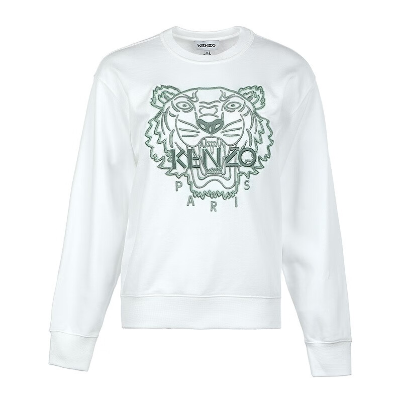 高田贤三(kenzo)【礼物】kenzo高田贤三刺绣女士虎头套头卫衣fb62sw