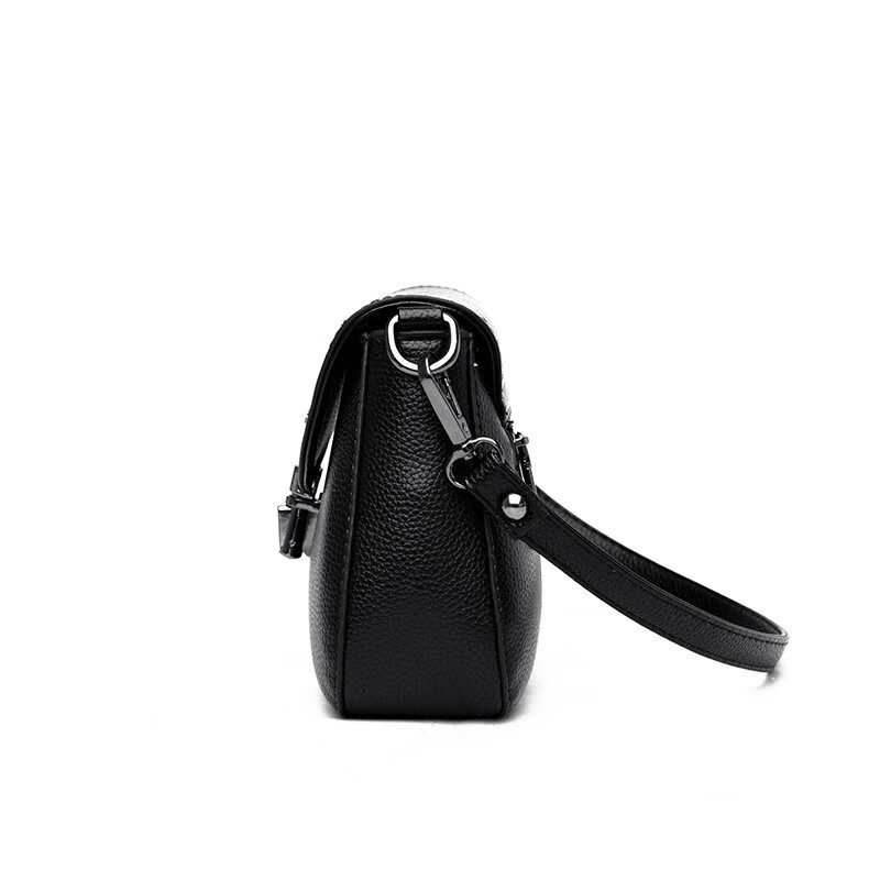 晶轼包包女包2025新款软皮单肩包女士休闲百搭中老年妈妈包斜挎包小包 绿色